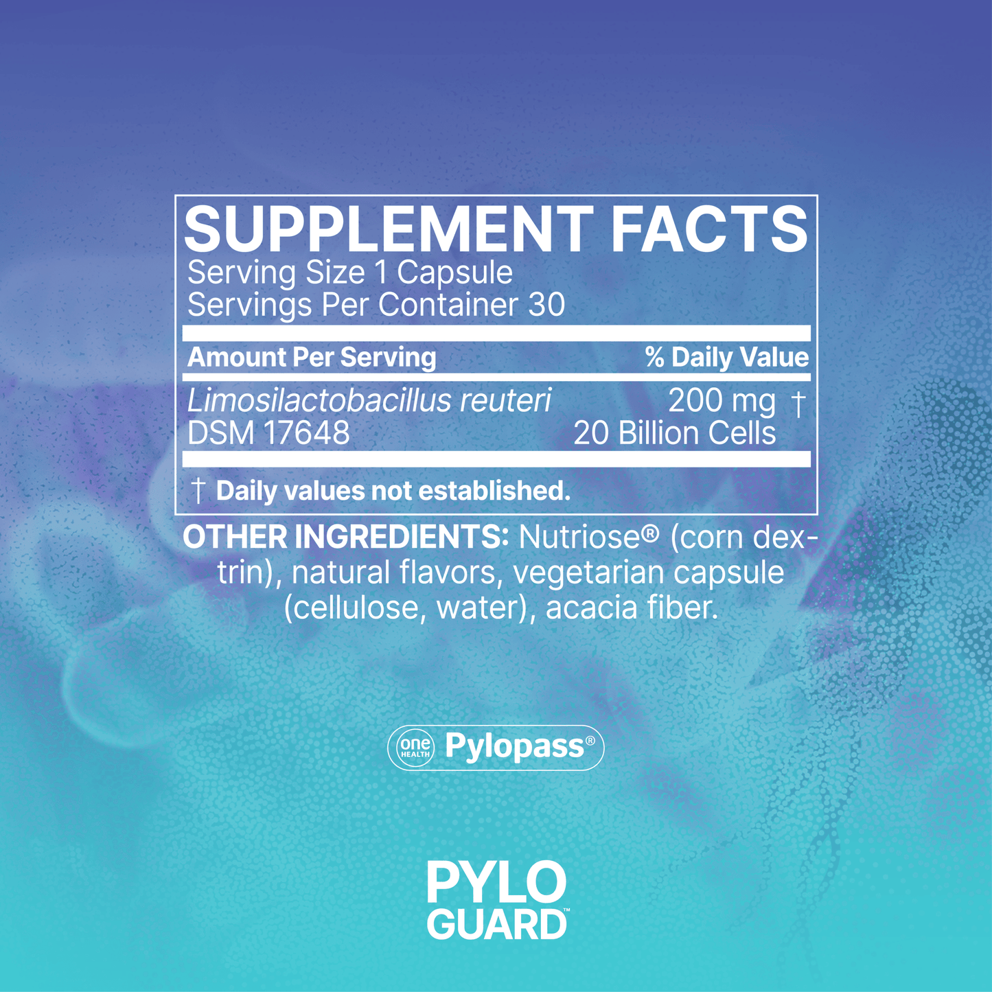 Microbiome Labs PyloGuard 30 capsules