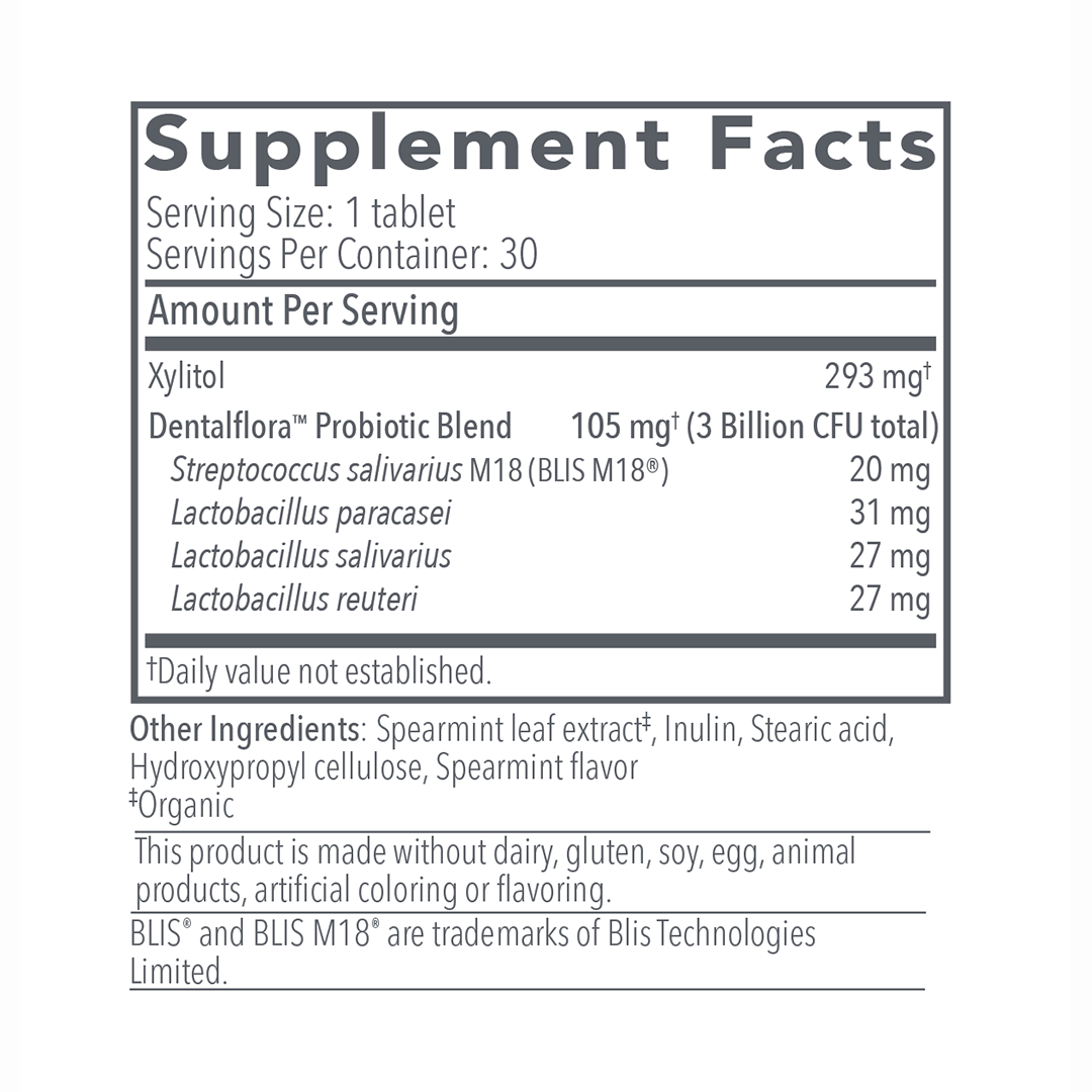 Biocidin Dentalflora 30 Tablets