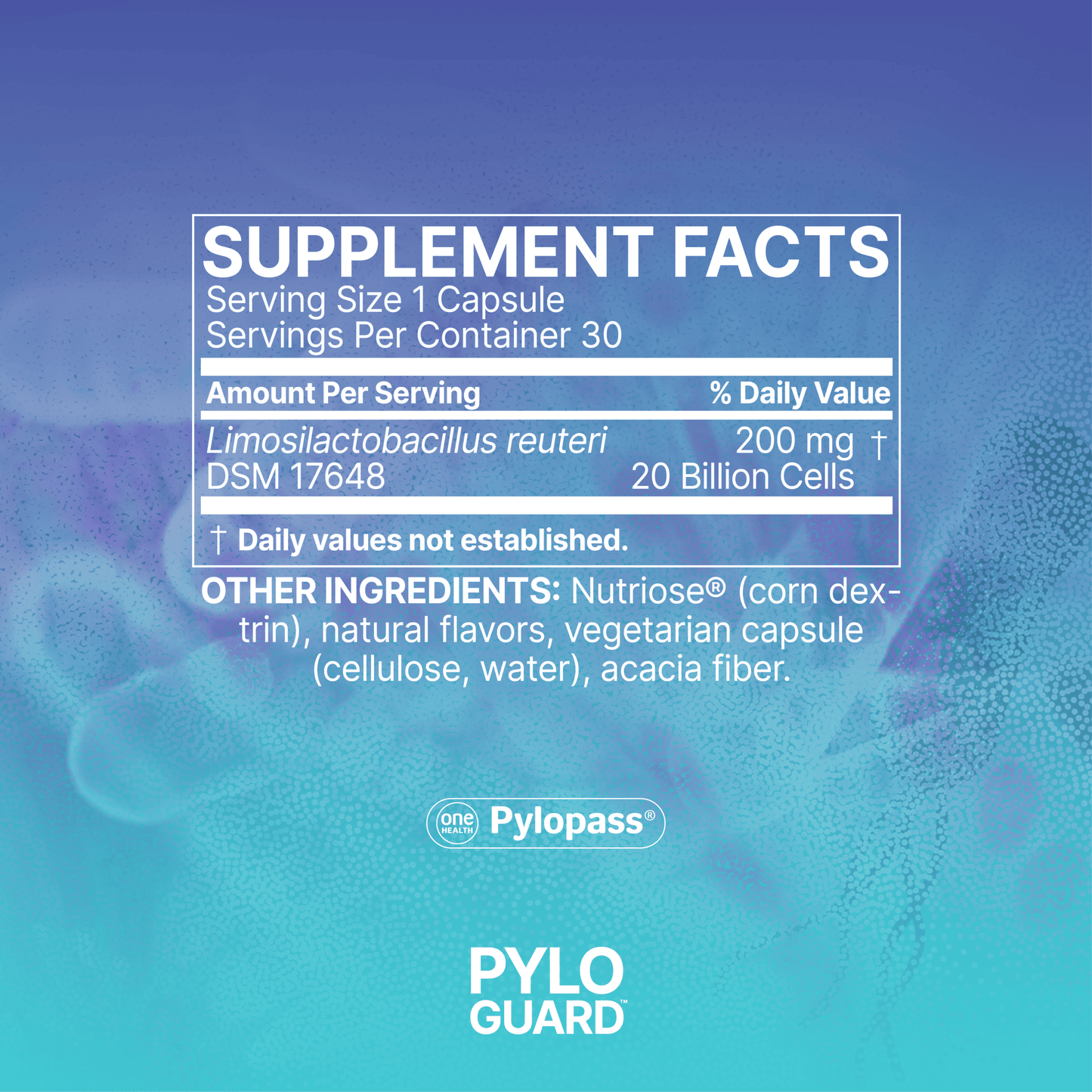Microbiome Labs PyloGuard 30 capsules