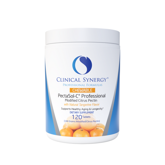 Clinical Synergy Formulas PectaSol-C Professional - Tangerine Chewables 120