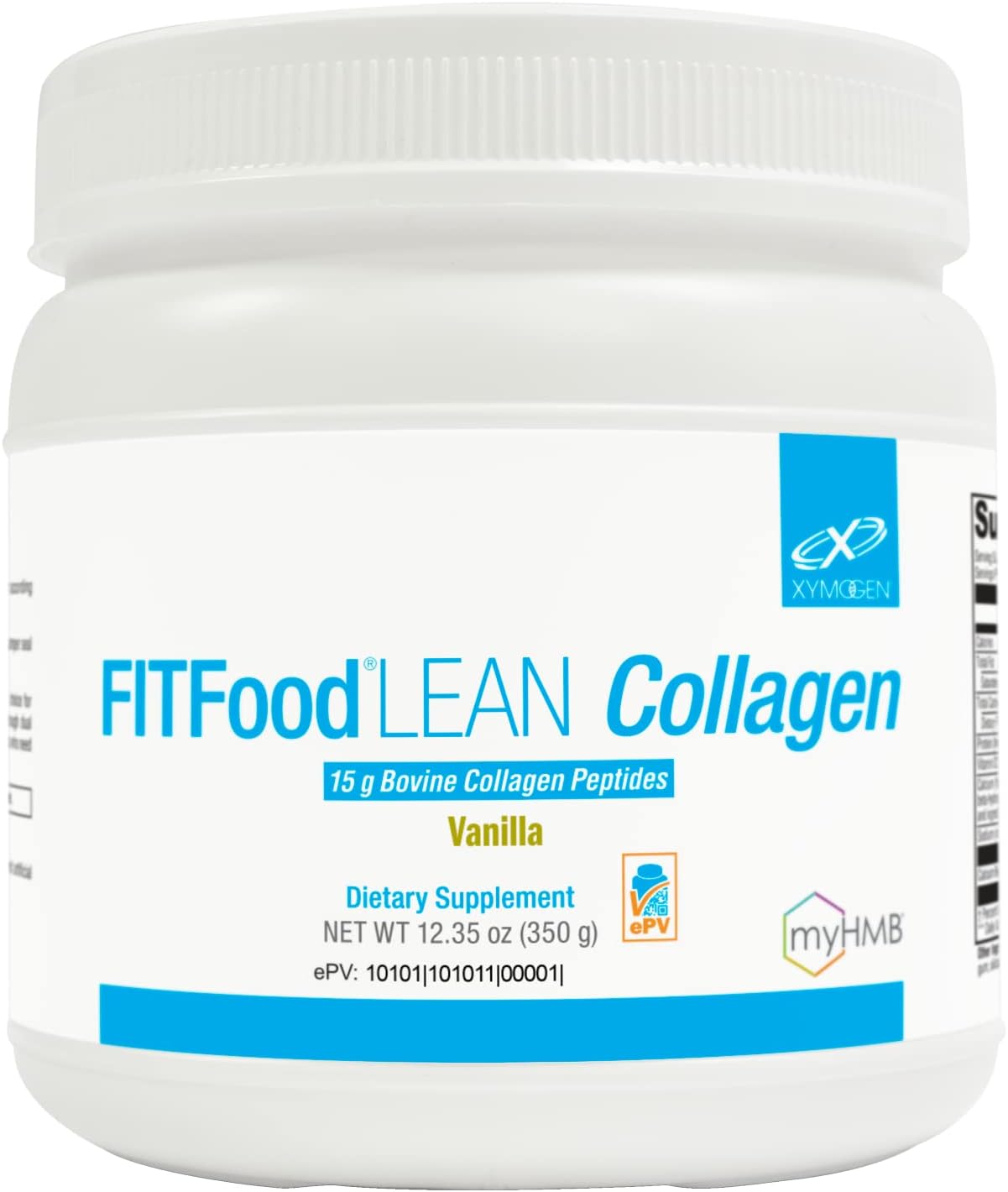 XYMOGEN FIT Food® Lean Collagen Vanilla 14 Servings