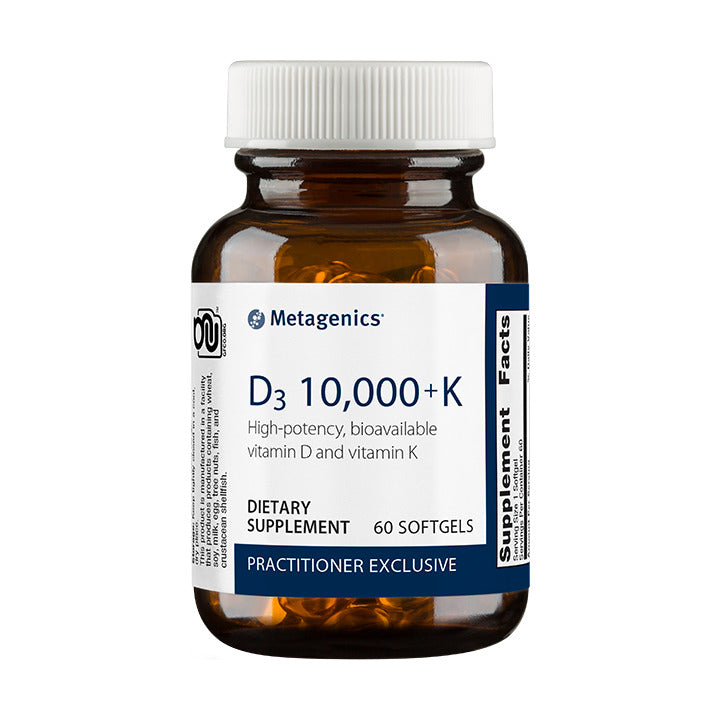 Metagenics D3 10,000 + K 60 softgels