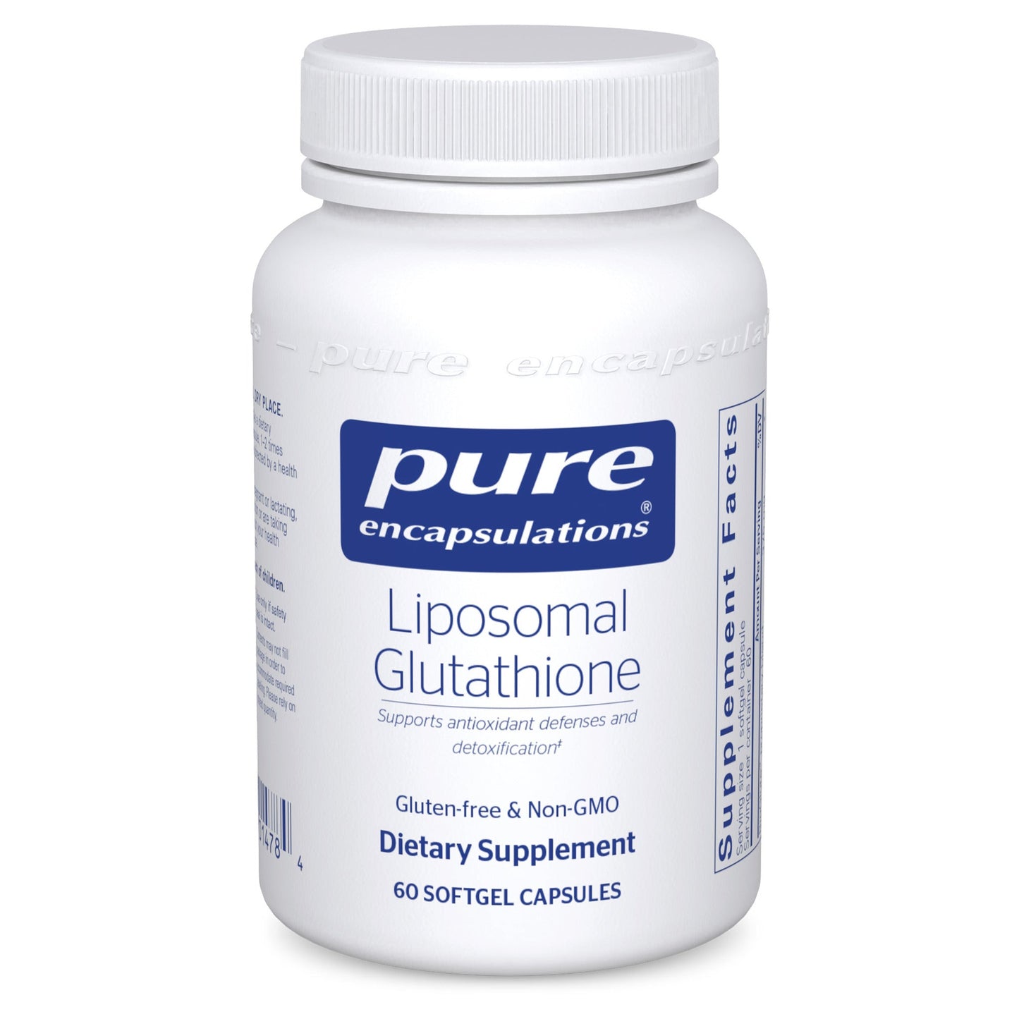 Pure Encapsulations Liposomal Glutathione 60 softgels