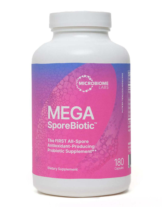 Microbiome Labs MegaSporeBiotic 180 Capsules