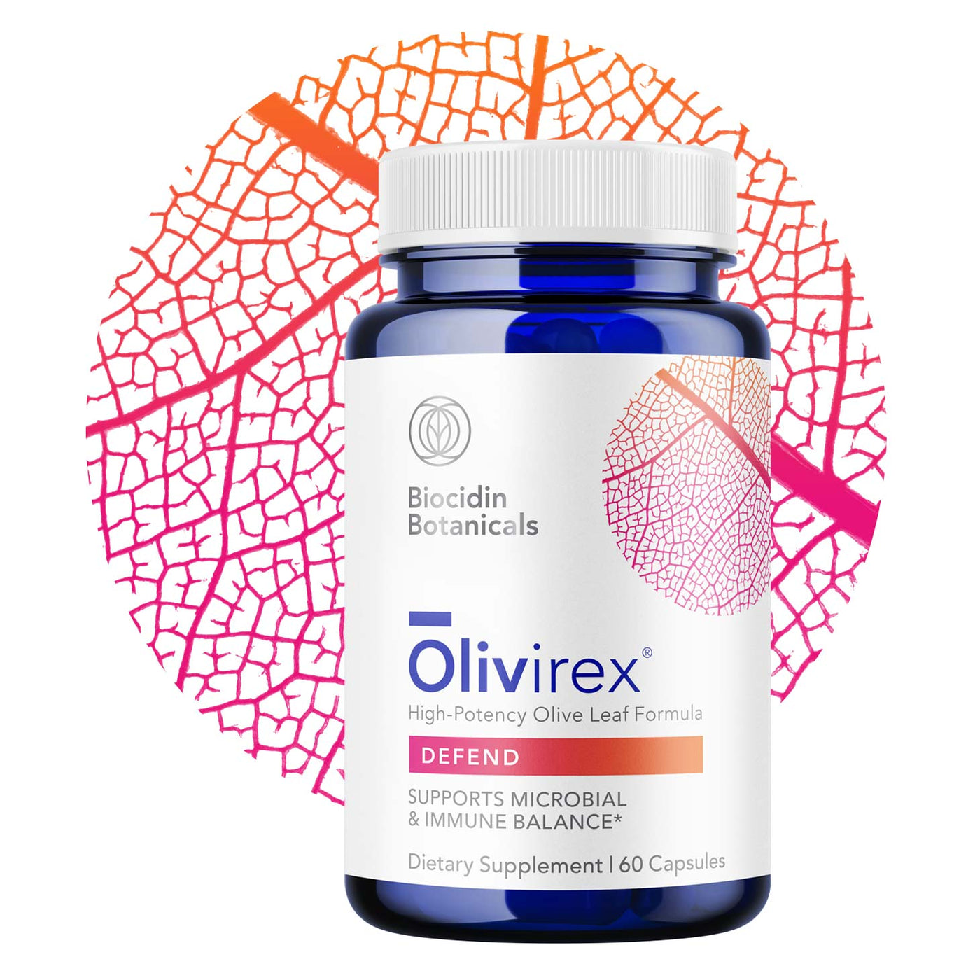 Biocidin Olivirex 60 capsules