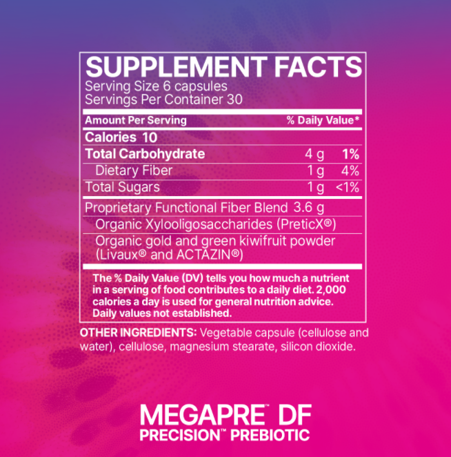 Microbiome Labs MegaPre DF Precision Dairy-Free Capsules