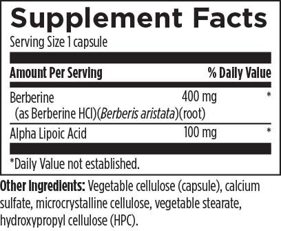 Designs for Health Berberine Synergy 60 capsules