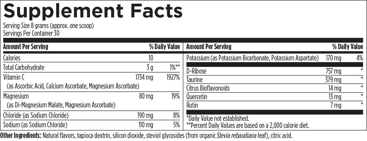 Designs for Health Electrolyte Synergy 240 grams