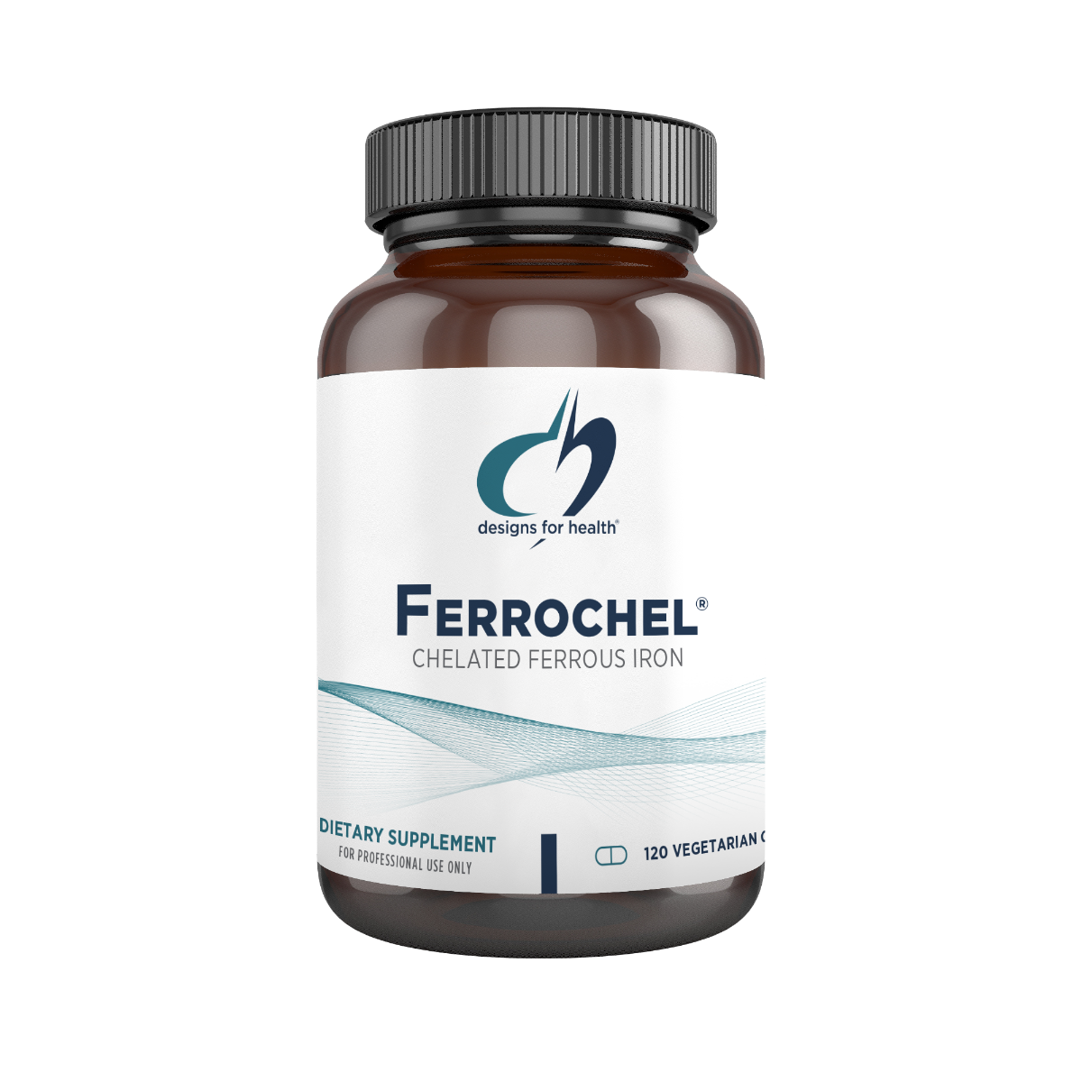 Designs for Health Ferrochel Iron Chelate 120 capsules