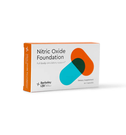 Berkeley Life Nitric Oxide Foundation 60 Capsules