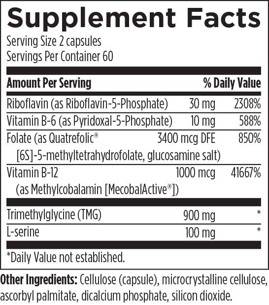 Designs for Health Homocysteine Supreme 120 capsules