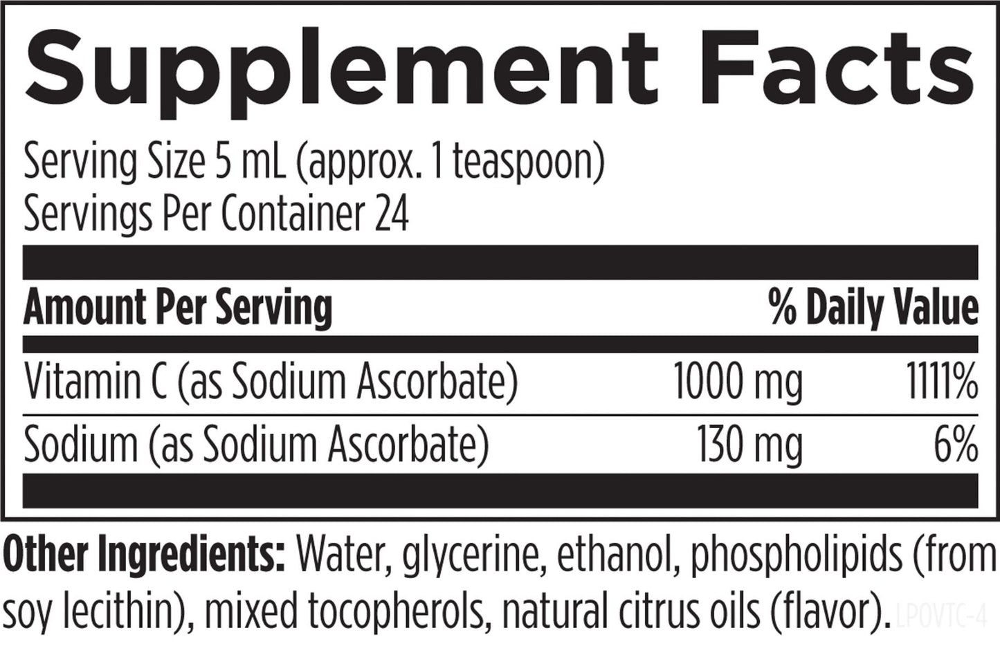 Designs for Health Liposomal Vitamin C 120mL