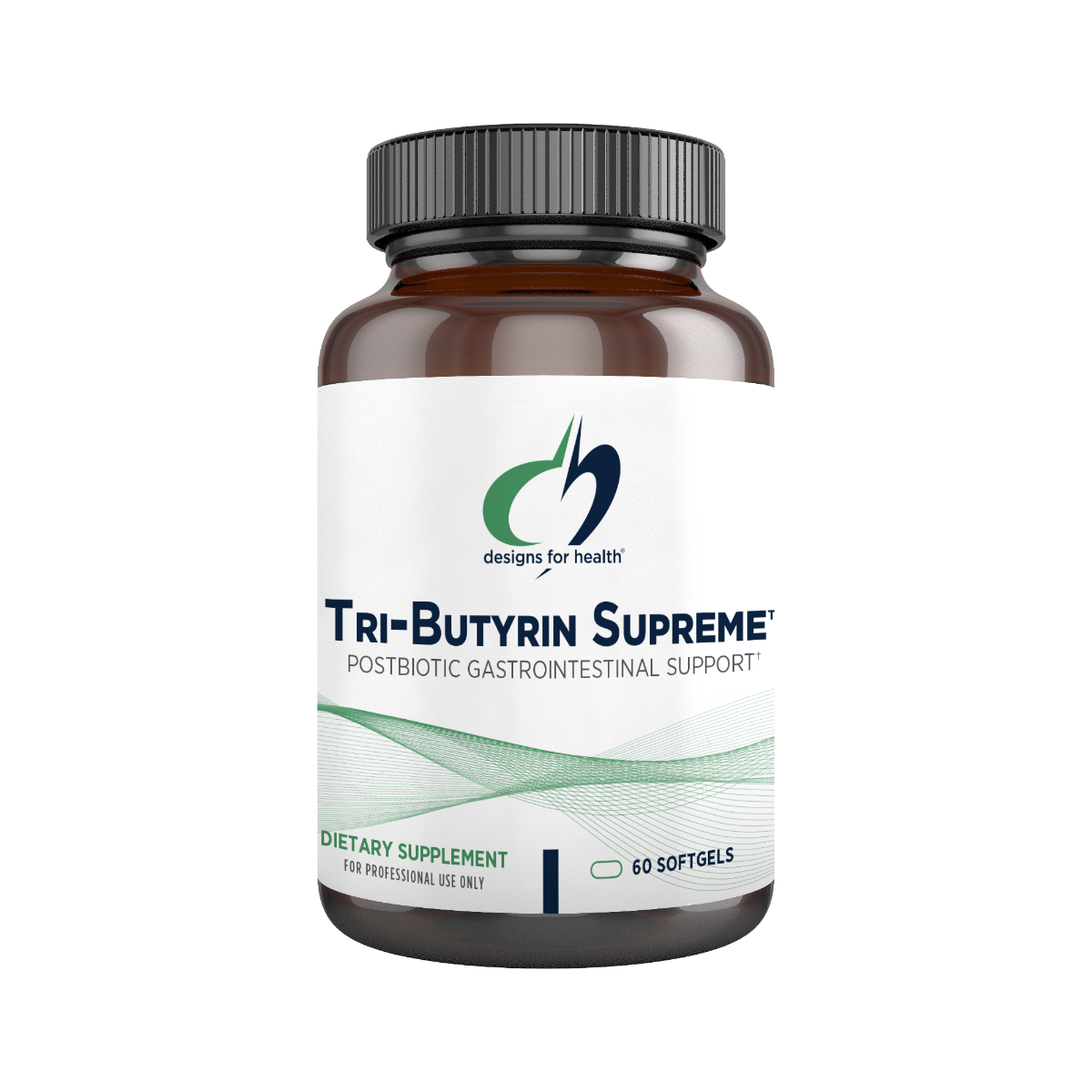 Designs for Health Tri-Butyrin Supreme 60 softgels