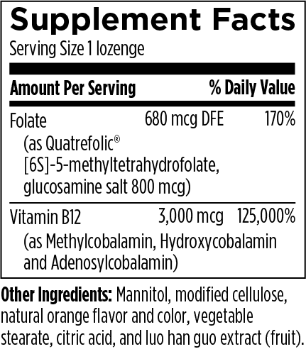 Designs for Health Trifolamin 60 lozenges